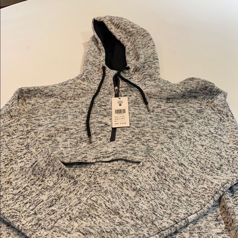 Grey hoodie